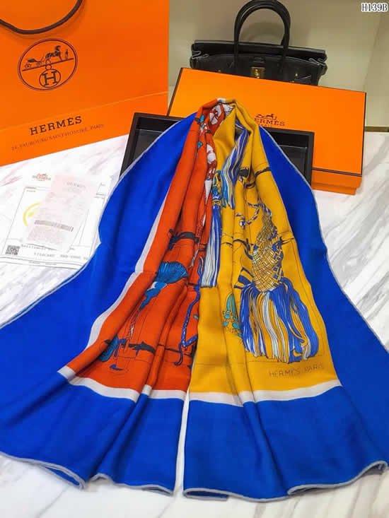 High Quality Female Shawl Hot Sale Men Scarf Replica Hermes Scarves 47